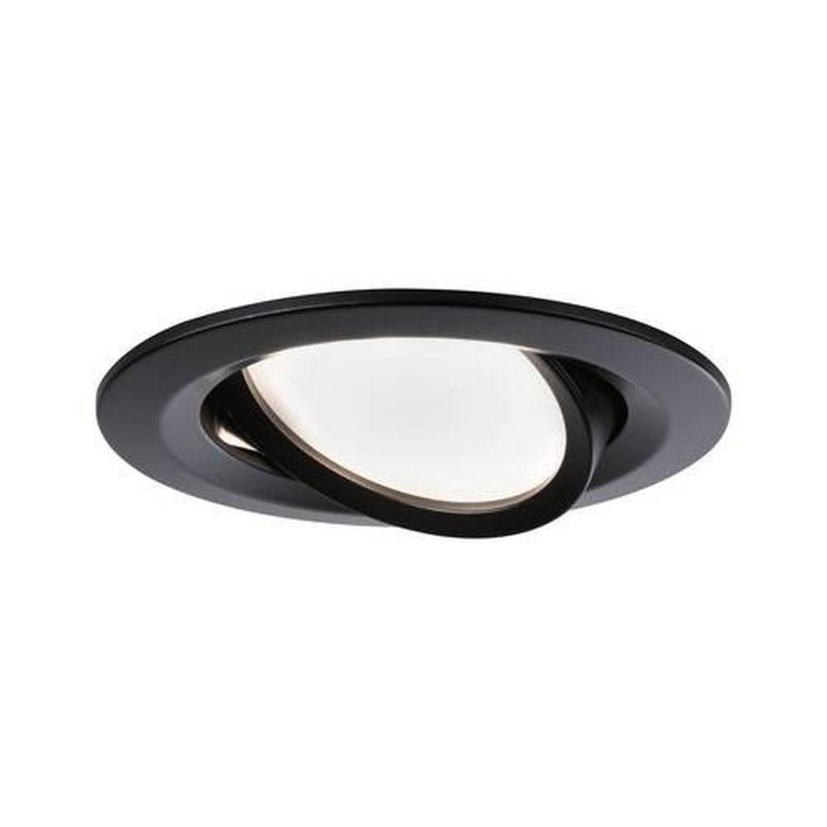 LED-DECKENLEUCHTE 8,4 cm  - Schwarz, Basics, Metall (8,4cm) - Paulmann