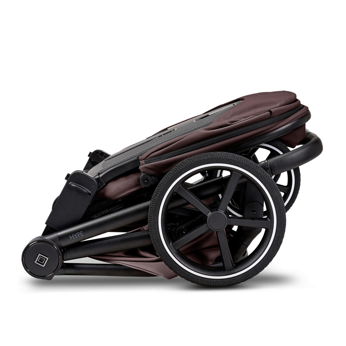 BUGGY Hype  - Schwarz/Braun, Basics, Textil (96/57/114cm) - Moon