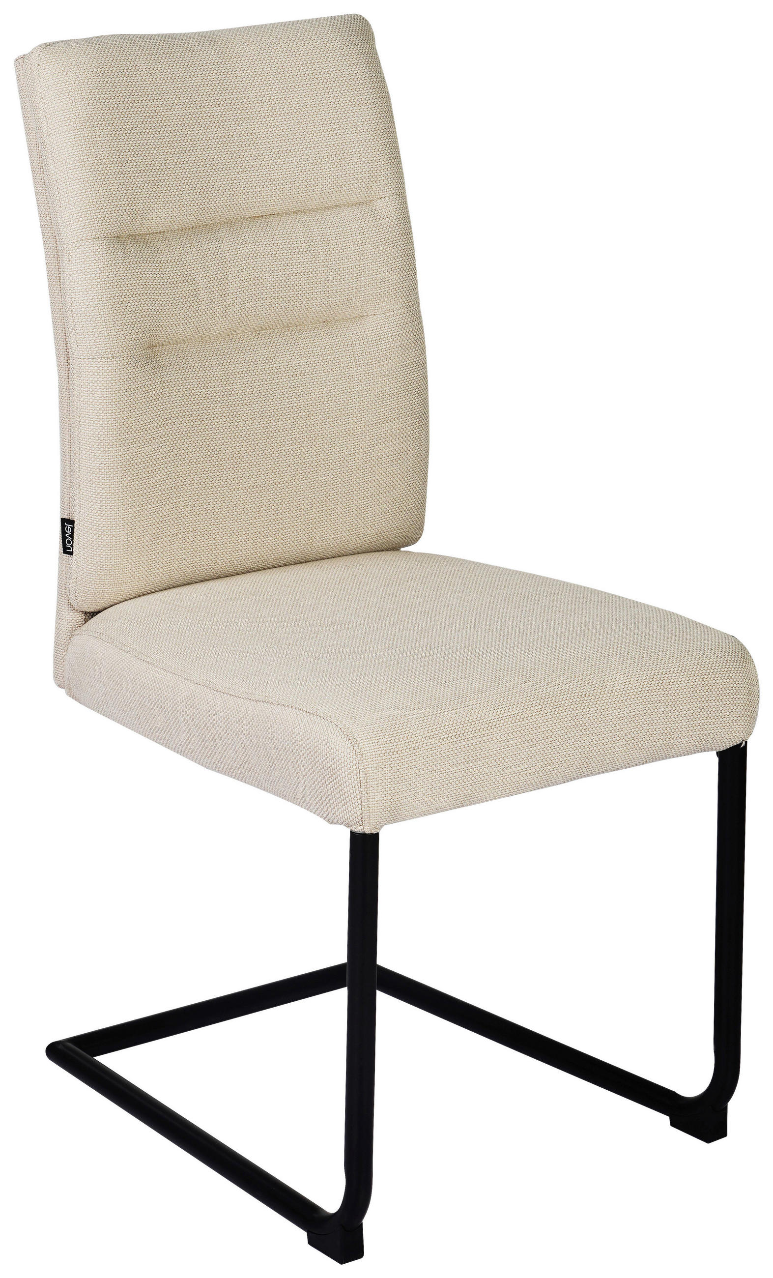 Novel Schwingstuhl Schwarz, Beige 48x98x63 cm