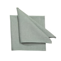 STOFFSERVIETTE 45/45 cm   - Jadegrün, Basics, Textil (45/45cm) - Pichler