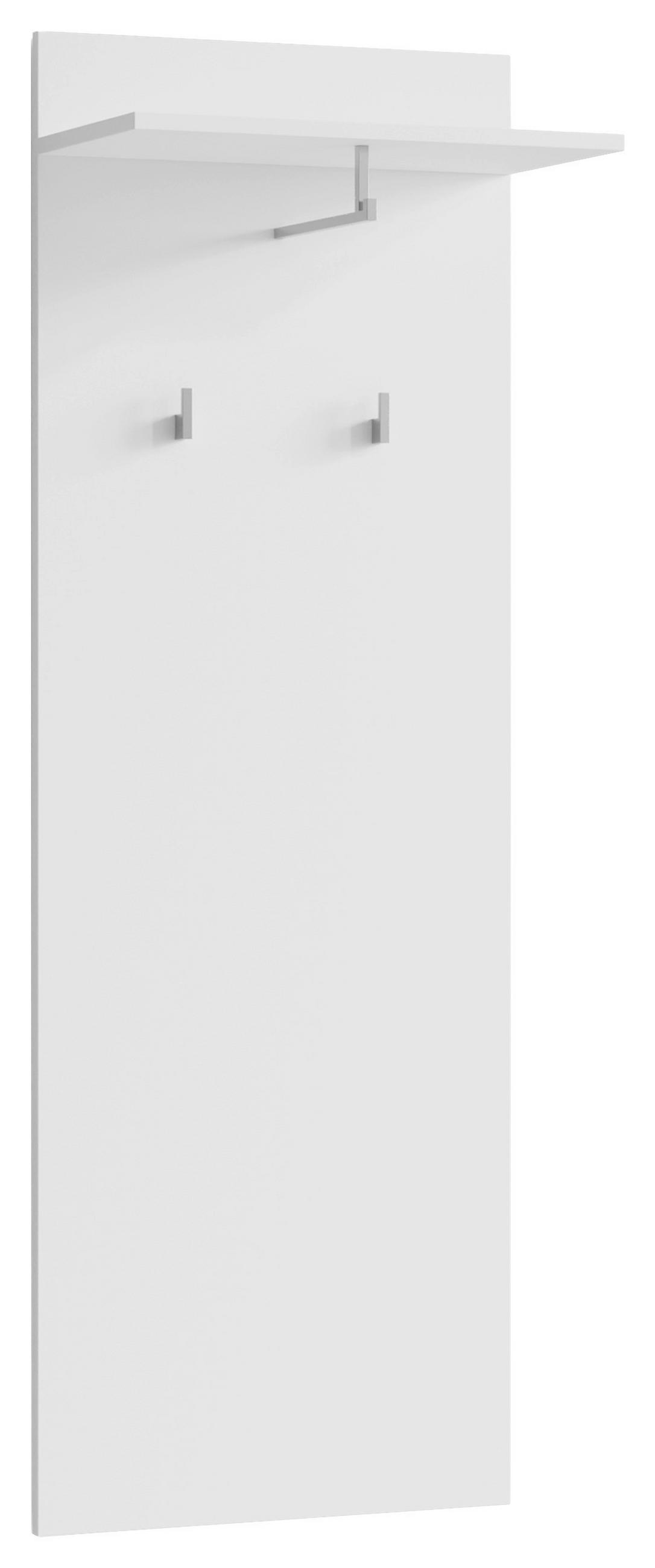 GARDEROBE  in 49/196/30 cm  - Schwarz/Weiß, Design, Holzwerkstoff (49/196/30cm) - MID.YOU