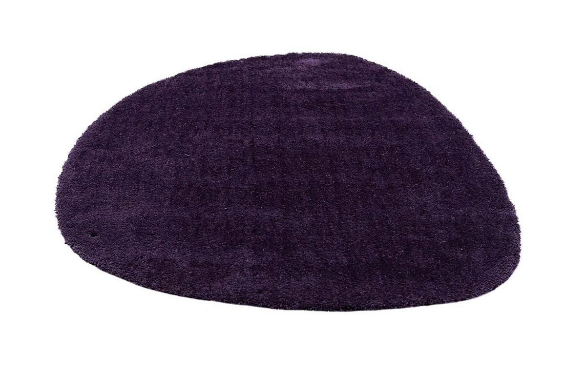 PREPROGA Z VISOKIM FLOROM Cozy  135/200 cm  taftano  lila  - lila, Basics, tekstil (135/200cm) - Tom Tailor