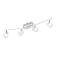 LED-STRAHLER 81,5/20/8 cm   - Chromfarben/Weiß, Design, Metall (81,5/20/8cm) - Trio Leuchten