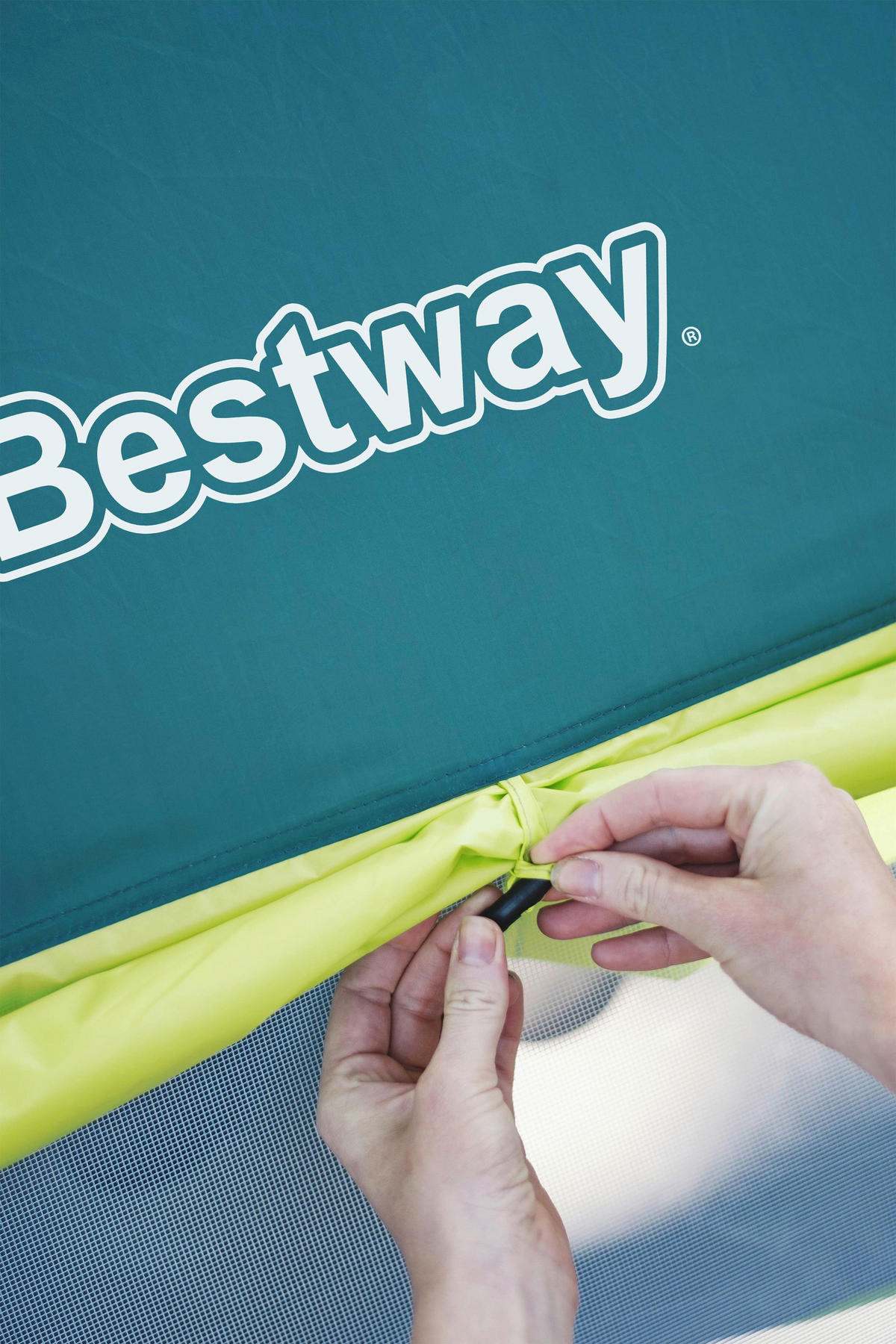 ZELT - Dunkelgrün, KONVENTIONELL, Glas/Kunststoff (210/240/100cm) - Bestway