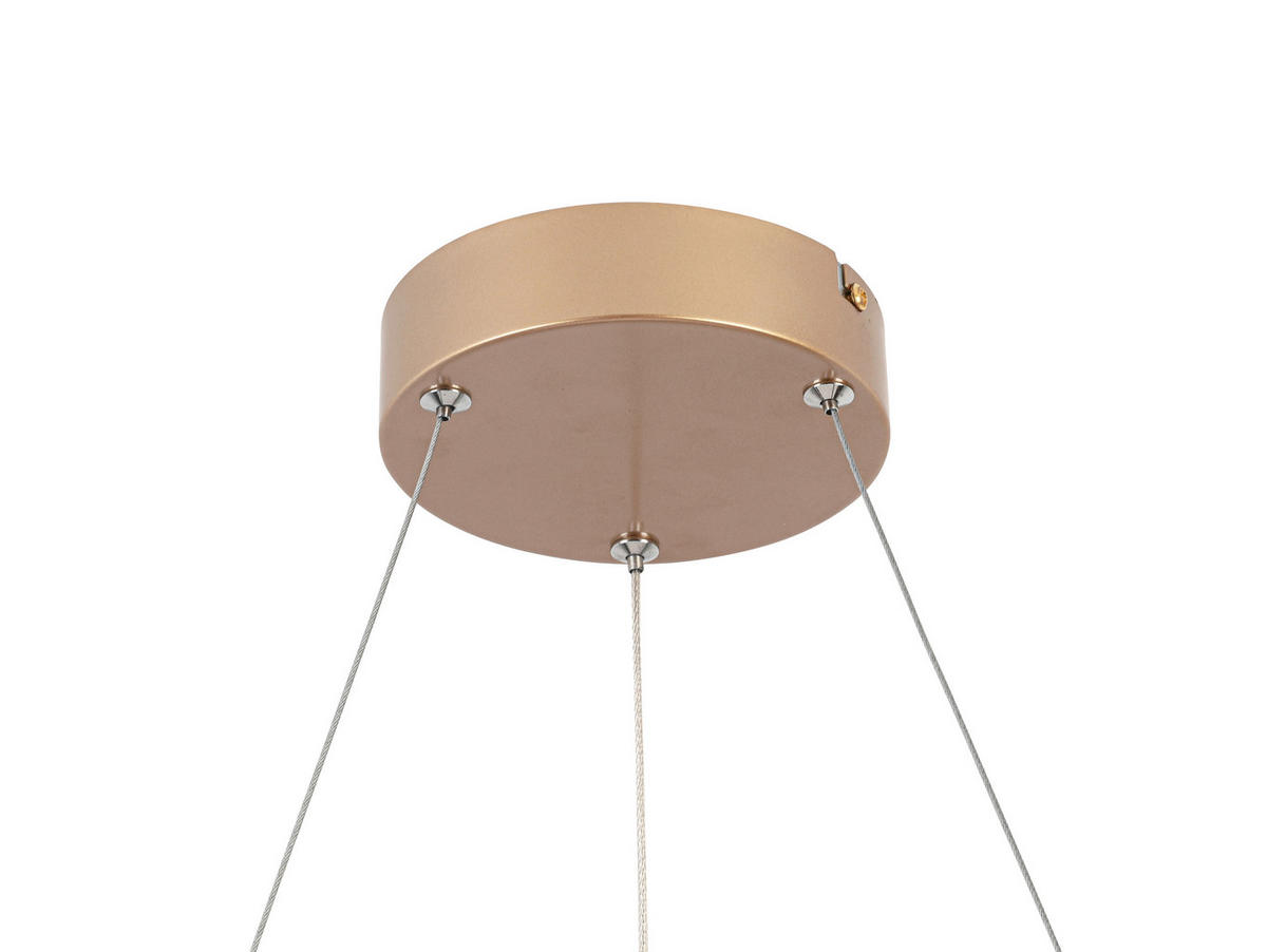 LED LUSTER  50/120 cm      - kapućino, Osnovno, metal/plastika (50/120cm) - Ambiente