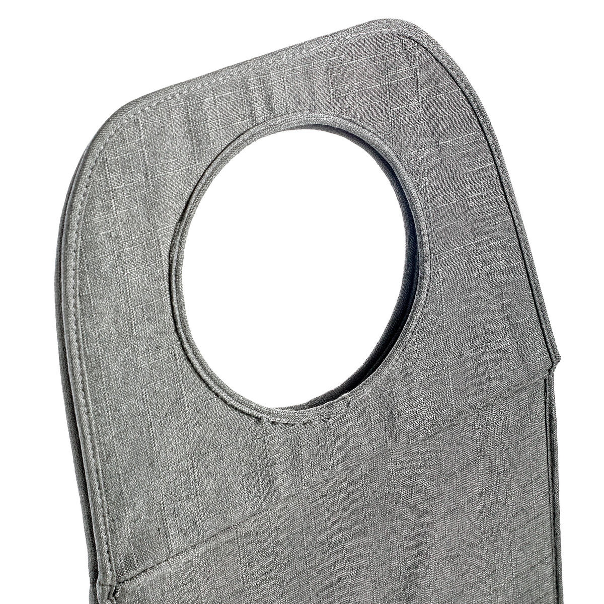 WÄSCHEKORB - Hellgrau, Basics, Textil (40/63/30cm) - Ambia Home