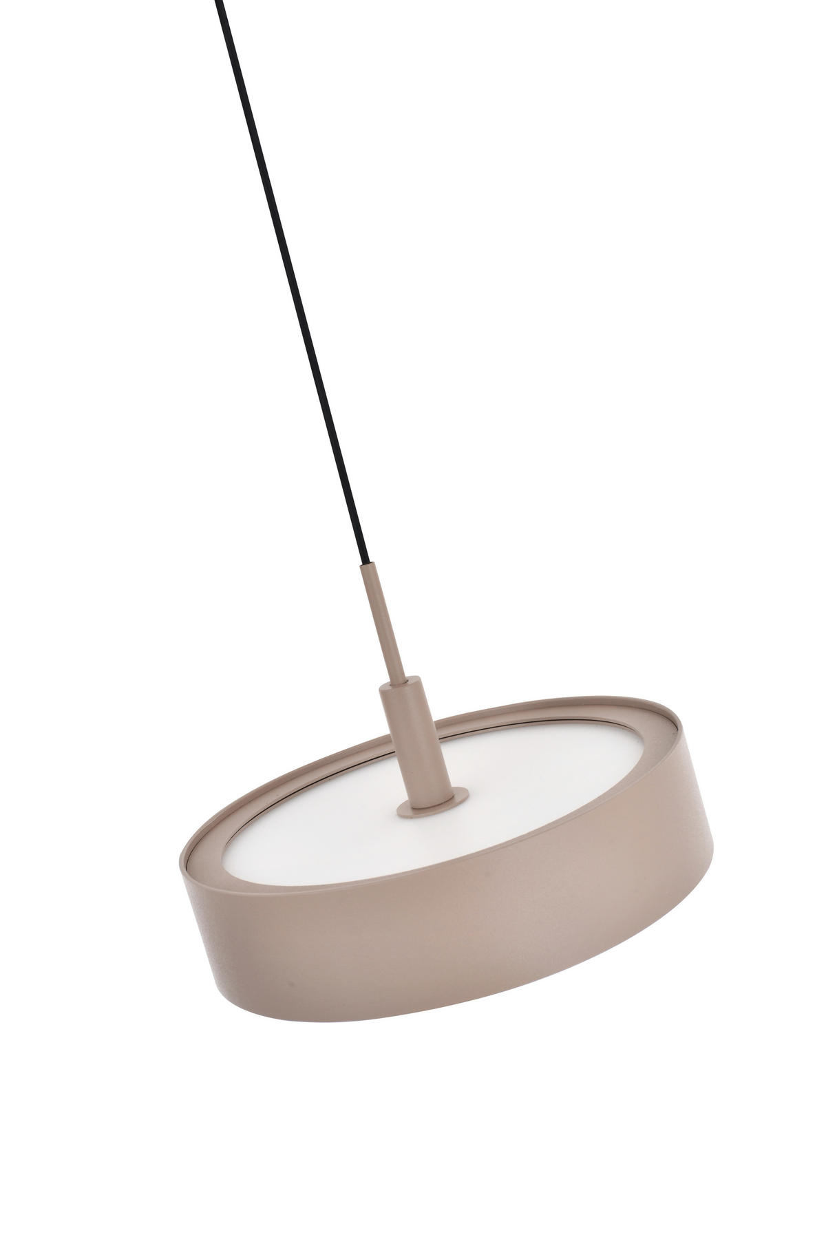 LED-HÄNGELEUCHTE Valensole 42,5/150/42,5 cm  - Sandfarben, Design, Metall (42,5/150/42,5cm)