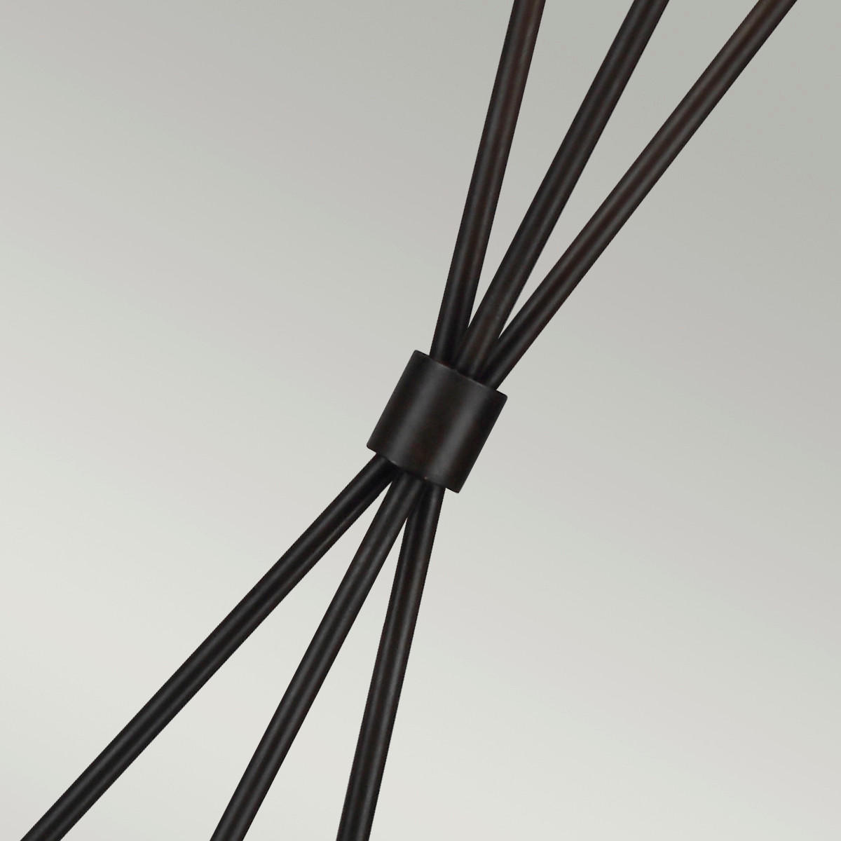 STEHLEUCHTE - Dunkelgrau, Konventionell, Textil/Metall (47/139.7cm) - Elstead Lighting