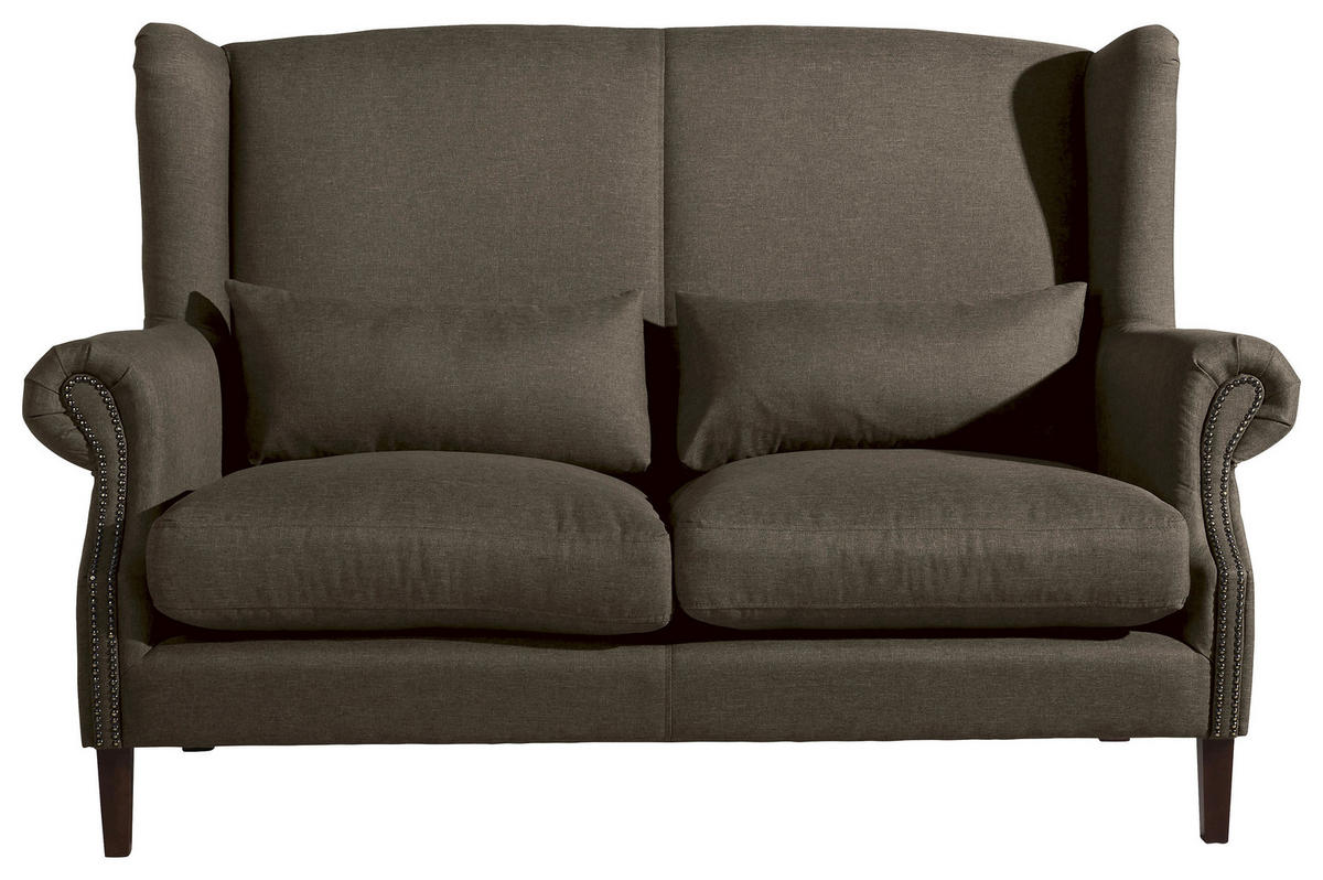 2-SITZER-SOFA Flachgewebe Sahara von MAX WINZER