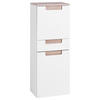 UNTERSCHRANK 40/105/27 cm   - Weiß/Sonoma Eiche, MODERN, Holzwerkstoff (40/105/27cm) - Held
