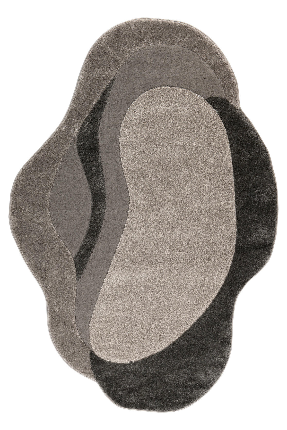 FLACHWEBETEPPICH 160/230 cm My Frisco  - Grau, Basics, Textil (160/230cm)