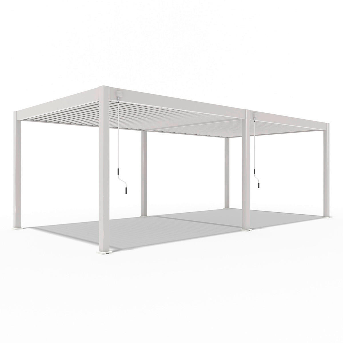 PERGOLA 360/720/255 cm   - Perlmutt, Basics, Metall (360/720/255cm) - Gardenson