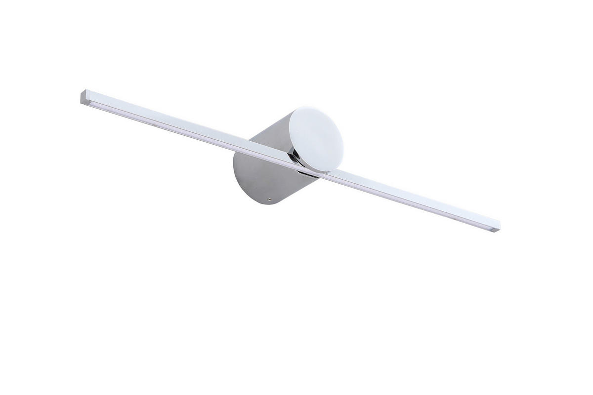 SPIEGELLEUCHTE Modern Slim   - Chromfarben, Design, Metall (5.5/40/7cm)