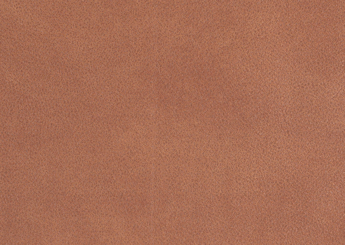 STUHL Lederlook Rotbraun, Schwarz  - Rotbraun/Schwarz, Design, Textil/Metall (46,5/87/64cm) - Voleo