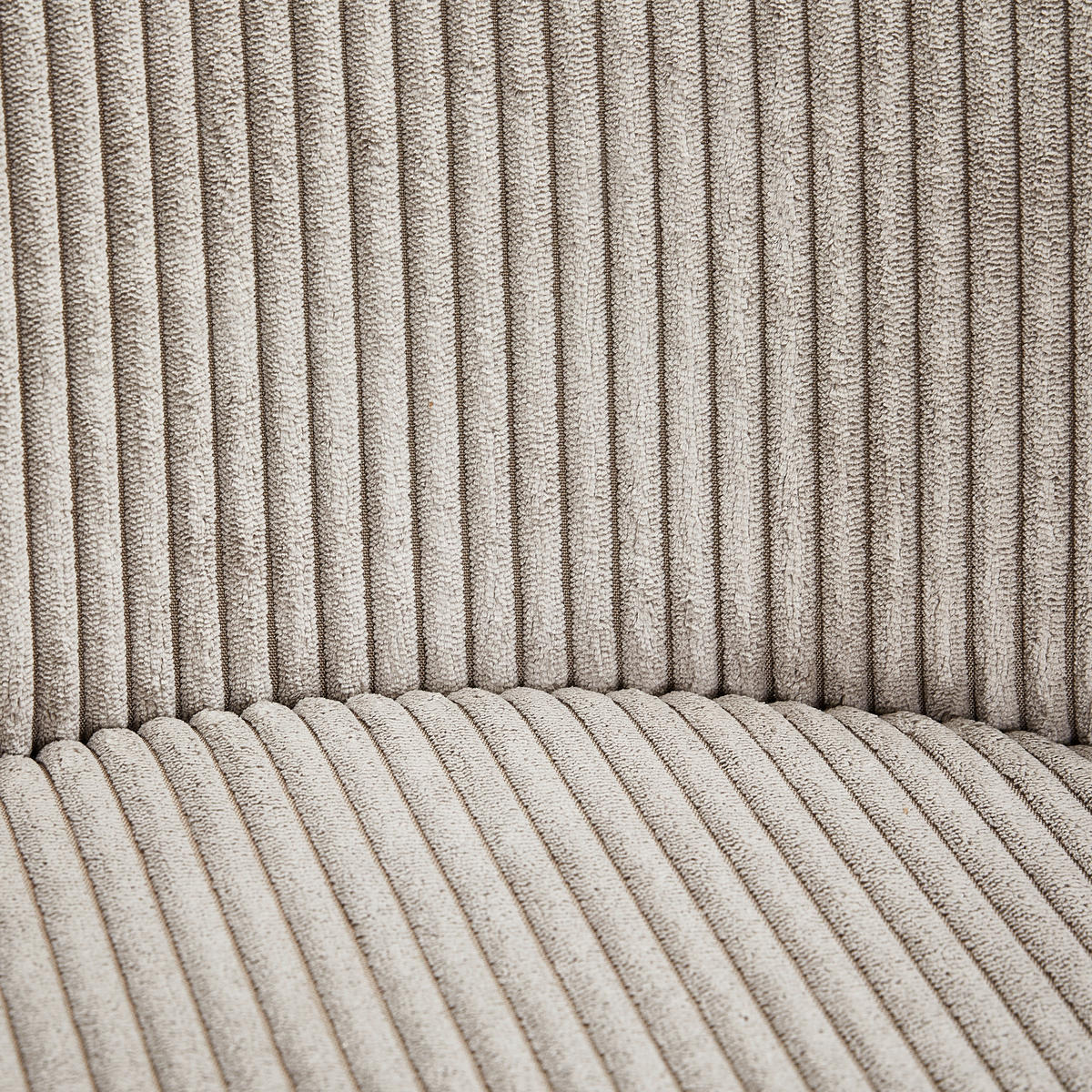 ARMLEHNSTUHL  , Stoffauswahl, Typenauswahl, inklusive Armlehnen  , Cord  ,  - Goldfarben/Hellgrau, Design, Textil/Metall (53/78/61cm) - Ambia Home