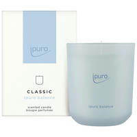 KERZE IM GLAS - Blau, Basics, Glas (9/9/11,5cm) - Ipuro