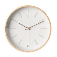 WANDUHR  Goldfarben  - Goldfarben, Basics, Kunststoff/Metall (28/28/4cm) - Playboy