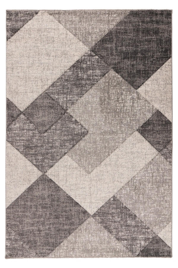 TKANI TEPIH 80/150 cm   srebrne boje   - srebrne boje, Basics, tekstil (80/150cm)