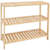 REGAL ZA ČEVLJE naravne barve - naravne barve, Basics, naravni materiali (69/57/28cm) - Carryhome