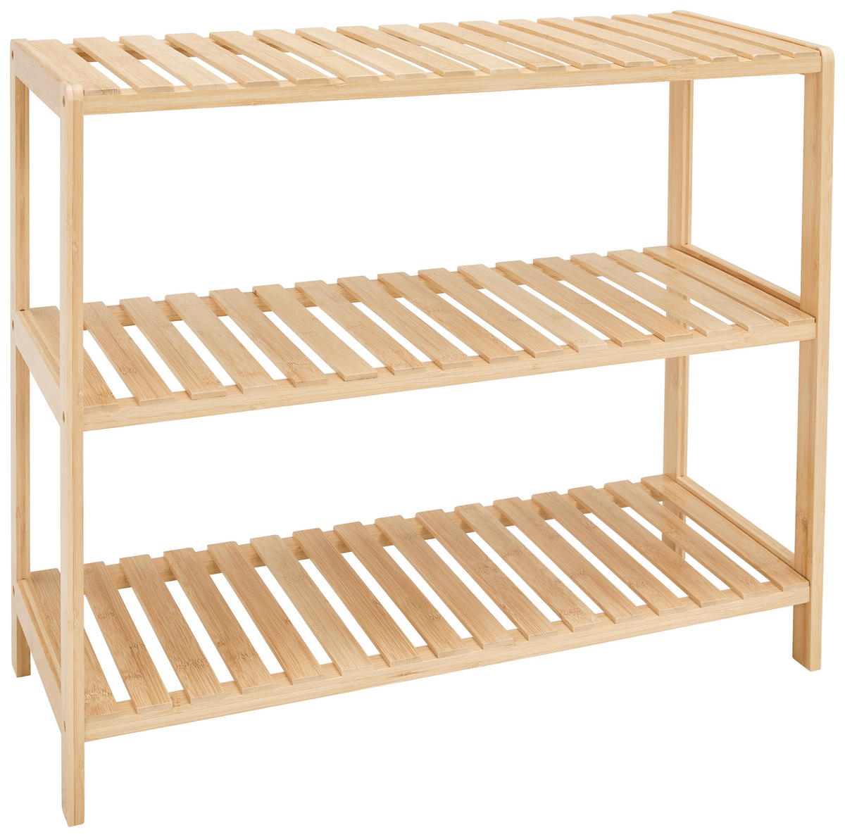 REGAL ZA ČEVLJE naravne barve - naravne barve, Basics, naravni materiali (69/57/28cm) - Carryhome