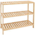 SCHUHREGAL 69/57/28 cm  - Naturfarben, Basics, Naturmaterialien/Holz (69/57/28cm) - Carryhome