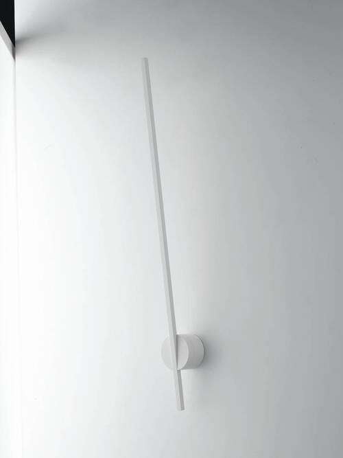 LED-WANDLEUCHTE Shanghai 78,8/8/8 cm   - Weiß, Design, Metall (78,8/8/8cm)