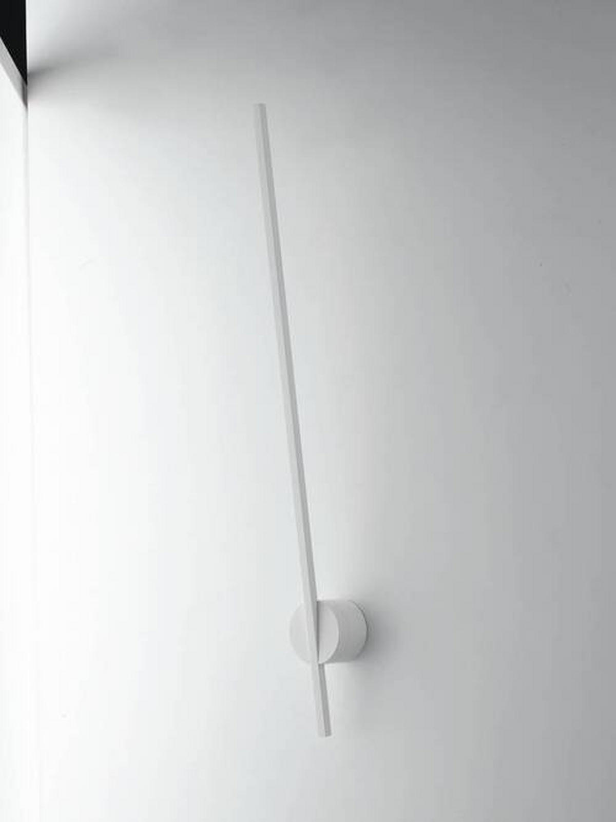LED-WANDLEUCHTE Shanghai 78,8/8/8 cm   - Weiß, Design, Metall (78,8/8/8cm)