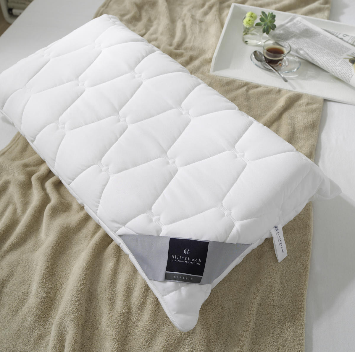 NACKENSTÜTZKISSEN  40/80 cm  - Weiß, Basics, Textil (40/80cm) - Billerbeck