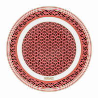 TANJIR    33/2 cm         VERSACE LA GRECA   - crvena, Osnovno, keramika (33/2cm) - Versace