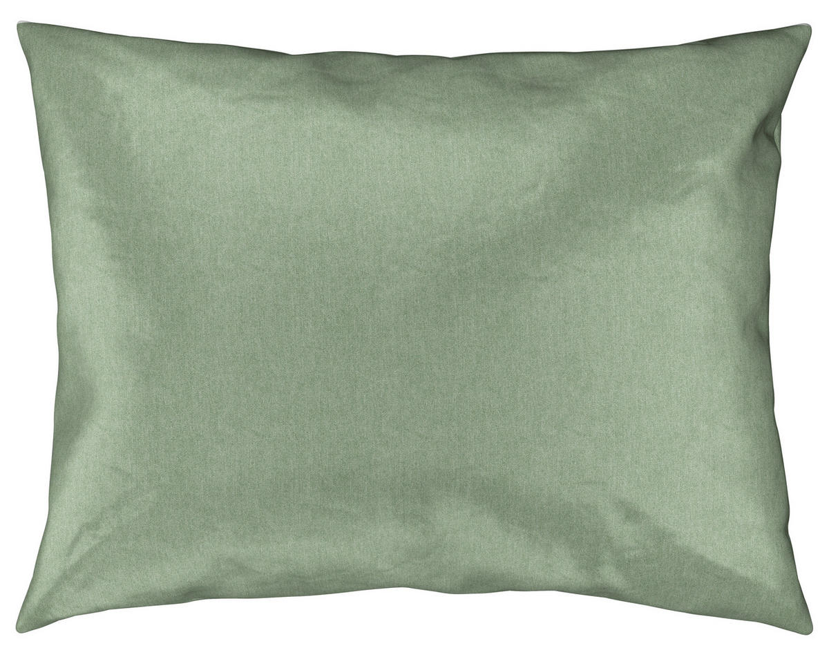 POVLEČENÍ, satén, zelená, 140/200 cm - zelená, Konvenční, textil (140/200cm) - Novel