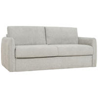 BÄDDSOFFA i ljusgrå  - ljusgrå, Klassisk, metall/trä (191/86/98cm) - Best Price