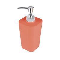 DOZATOR ZA TEČNI SAPUN  terakota  plastika  - terakota, Osnovno, plastika (7,3/18/7,3cm) - Homeware