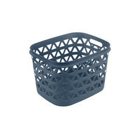 RUHÁSKOSÁR - sötétkék, Basics, műanyag (34,6/27,1/42,6cm) - Curver