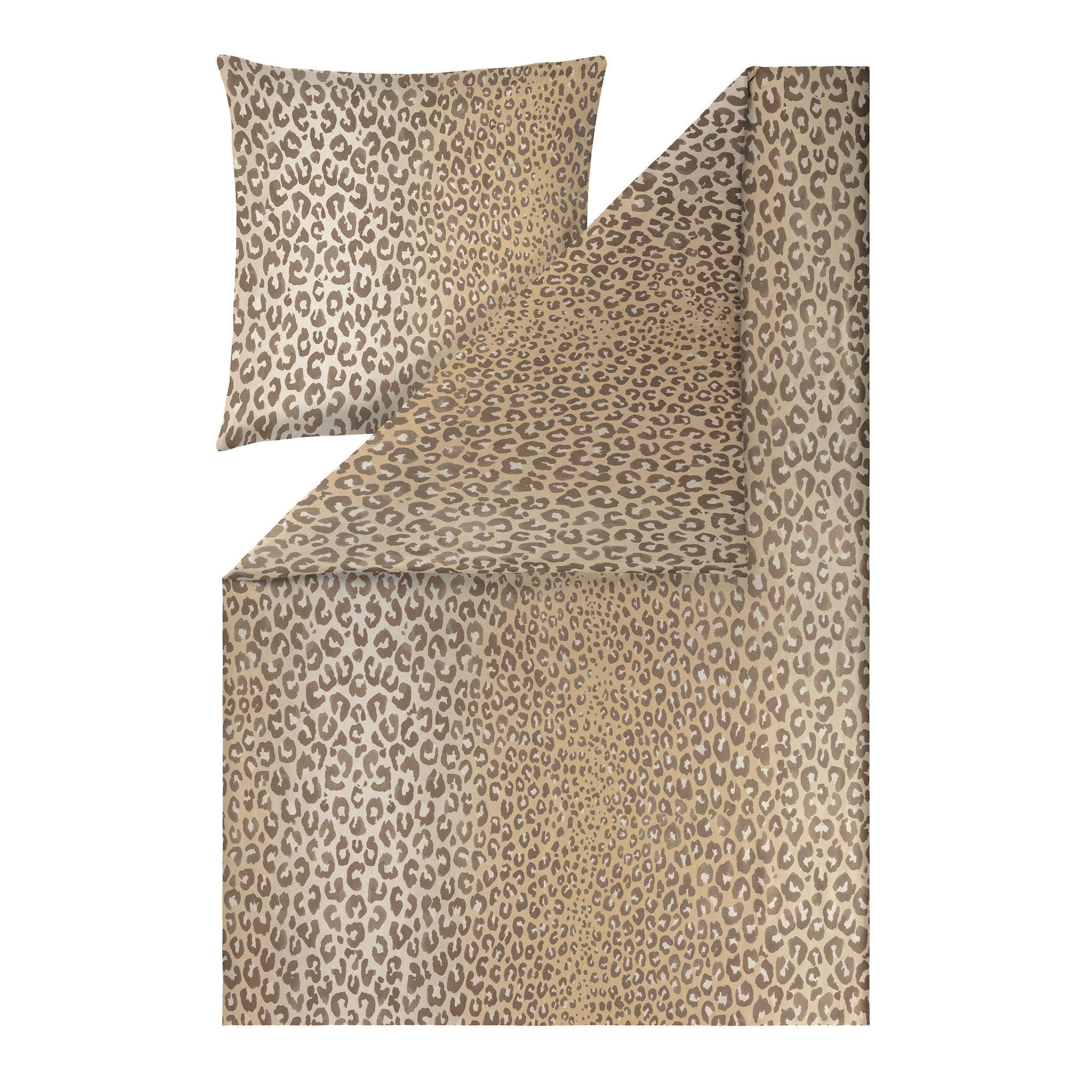 BETTWÄSCHE Impulse 200/220 cm  - Beige, Design, Textil (200/220cm) - Estella