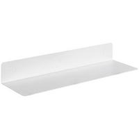 WANDBOARD in 50/7/15 cm Weiss  - Weiss, Trend, Metall (50/7/15cm) - MID.YOU