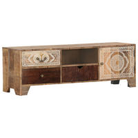 LOWBOARD  in 150/50/49 cm  - Messingfarben/Multicolor, Design, Holz/Metall (150/50/49cm) - Landscape