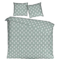 ÁGYNEMŰHUZAT-GARNITÚRA 140/200 cm  - zöld, Basics, textil (140/200cm)