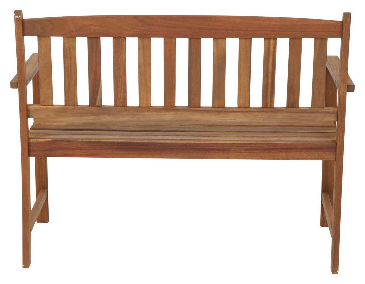 GARTENBANK 109/86/58 cm  in Braun  - Braun, KONVENTIONELL, Holz (109/86/58cm) - Gardenson