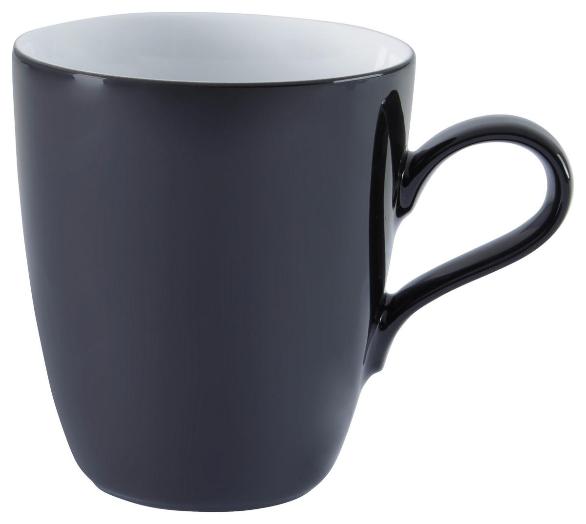 KAFFEEBECHER Life Fashion Glamorous Black  400 ml   - Schwarz, Design, Keramik (0,40cm) - Seltmann Weiden