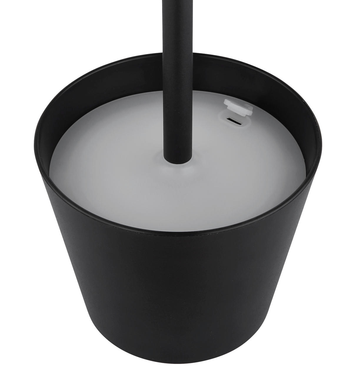 LED-TISCHLEUCHTE 11,5/36 cm   - Schwarz, Design, Kunststoff/Metall (11,5/36cm) - Globo