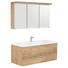 BADEZIMMER - Eichefarben, KONVENTIONELL, Holzwerkstoff (120cm) - Dieter Knoll BADEZIMMER - Eichefarben, KONVENTIONELL, Holzwerkstoff (120cm) - Dieter Knoll