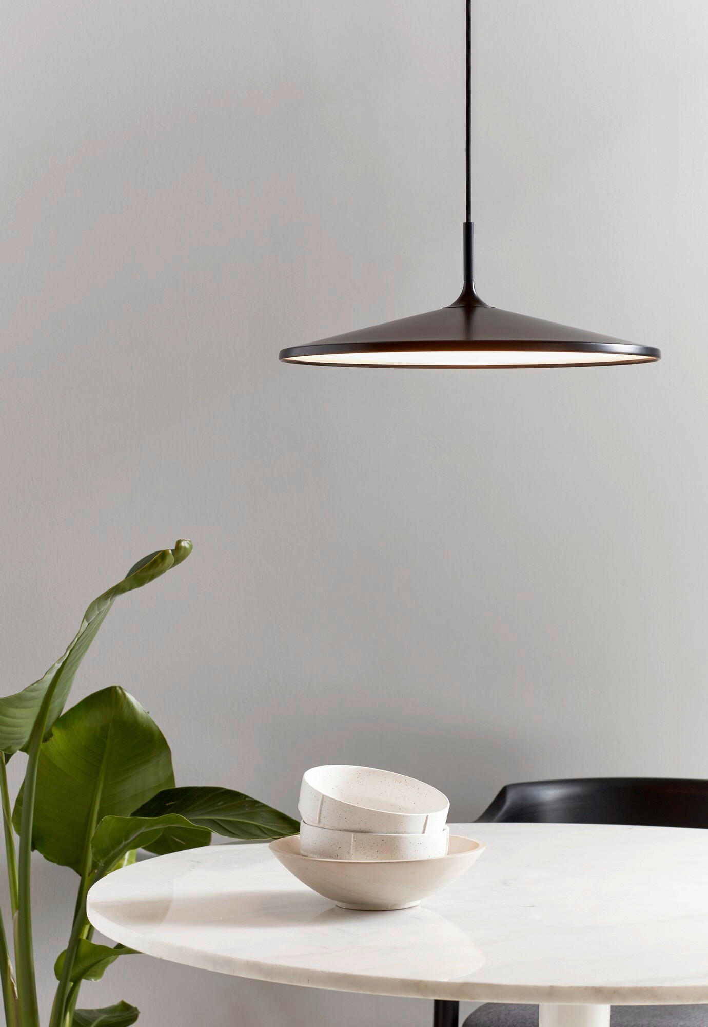 PENDELLEUCHTE 42/15,8 cm  - Schwarz, Design, Metall (42/15,8cm) - Nordlux