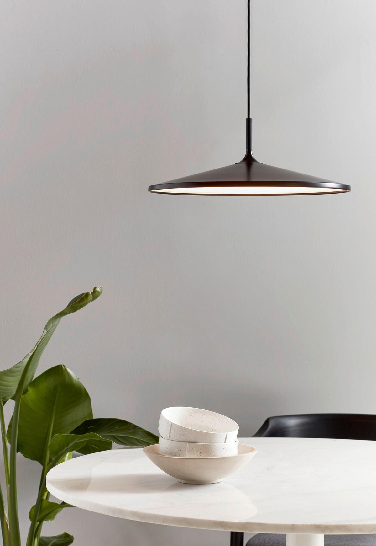 PENDELLEUCHTE 42/15,8 cm   - Schwarz, Design, Metall (42/15,8cm) - Nordlux