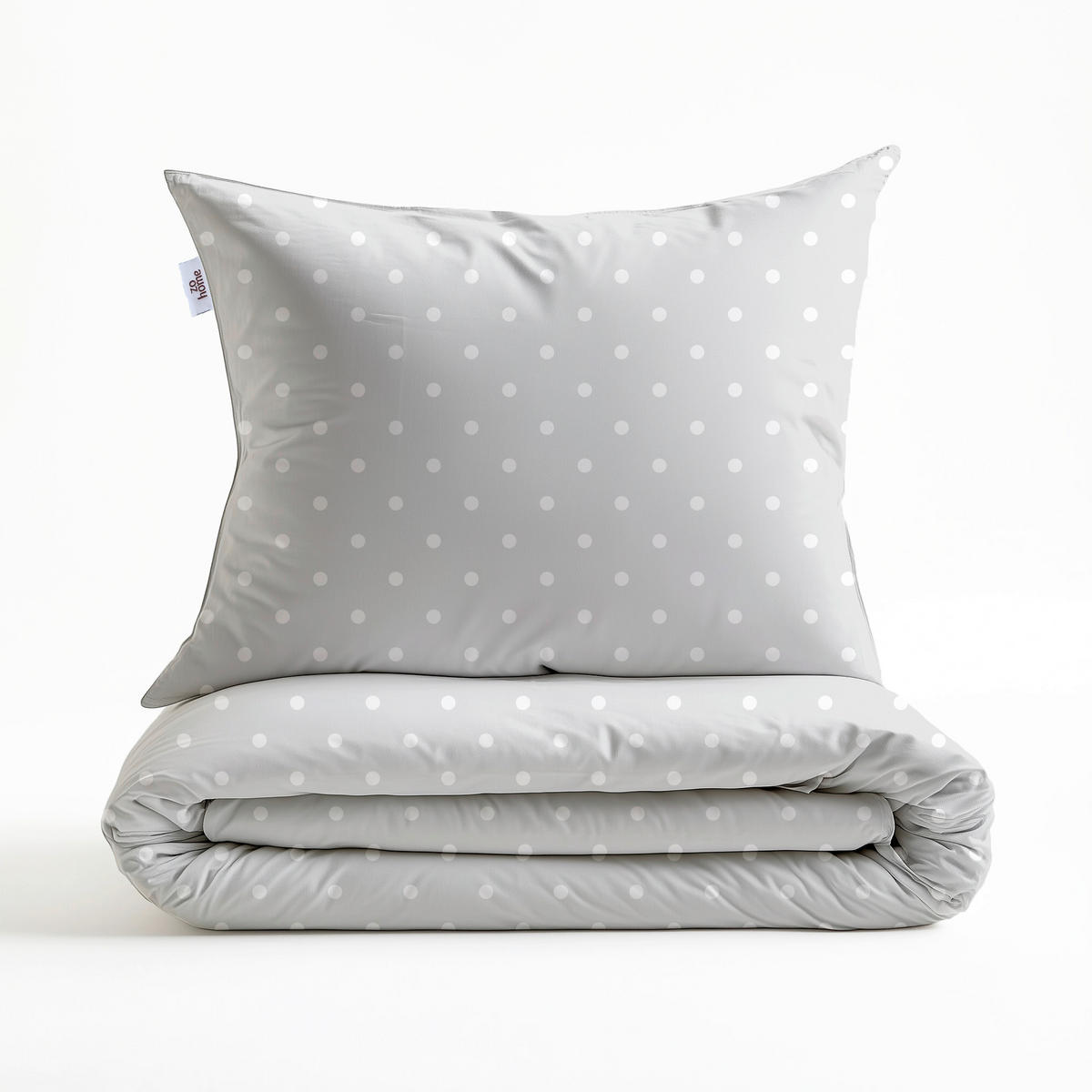 BETTWÄSCHE Punta-di-Cotone Renforcé 155/220 cm  - Grau, Basics, Textil (155/220cm)