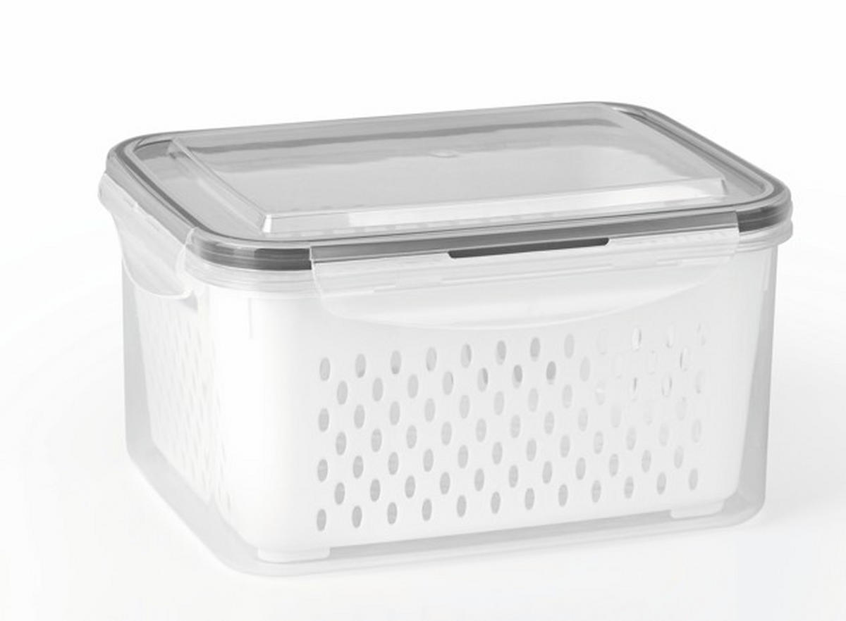 FRISCHHALTEDOSENSET GOURMETmaxx 12-teilig  - Transparent/Grau, Basics, Kunststoff (23,5/19/13cm)