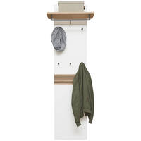 GARDEROBENPANEEL  in 60/187/28 cm  - Eichefarben/Anthrazit, Design, Holzwerkstoff/Metall (60/187/28cm) - Dieter Knoll