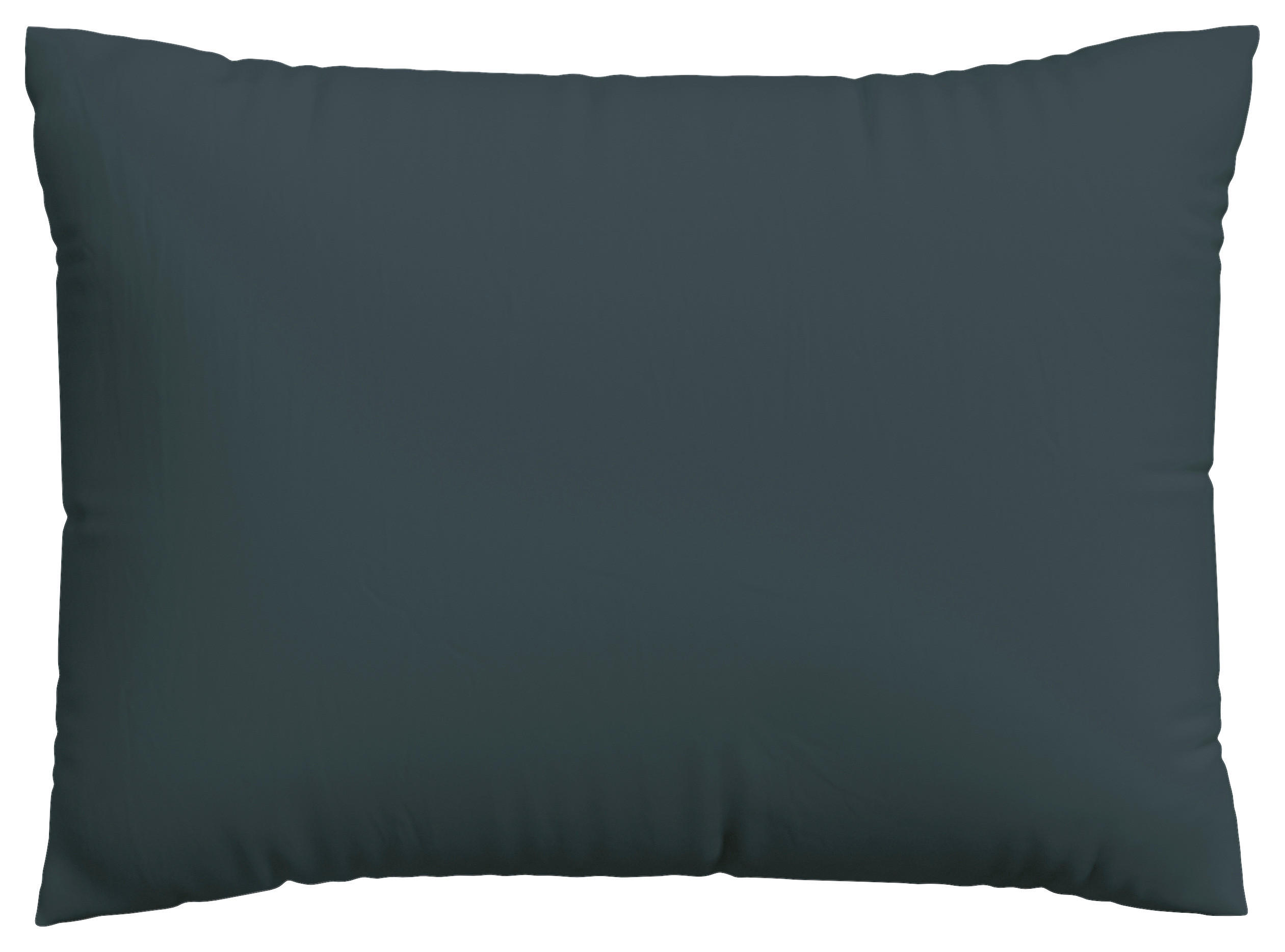 KOPFPOLSTERBEZUG KNITTED JERSEY 60/80 cm  - Dunkelgrün, Basics, Textil (60/80cm) - Schlafgut