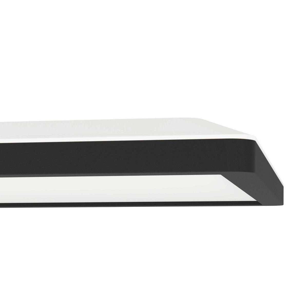 LED-PANEEL Rovito-Z 29,5/29,5/2,5 cm   - Schwarz/Weiß, Basics (29,5/29,5/2,5cm) - Eglo