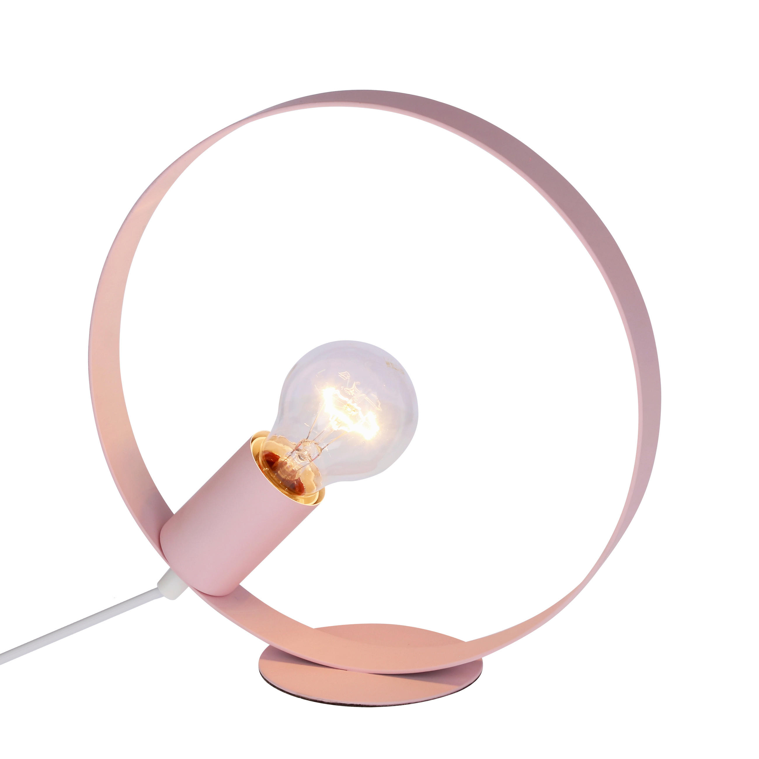 XXXLutz Tischleuchte Nexo Pink 25x25x10 cm