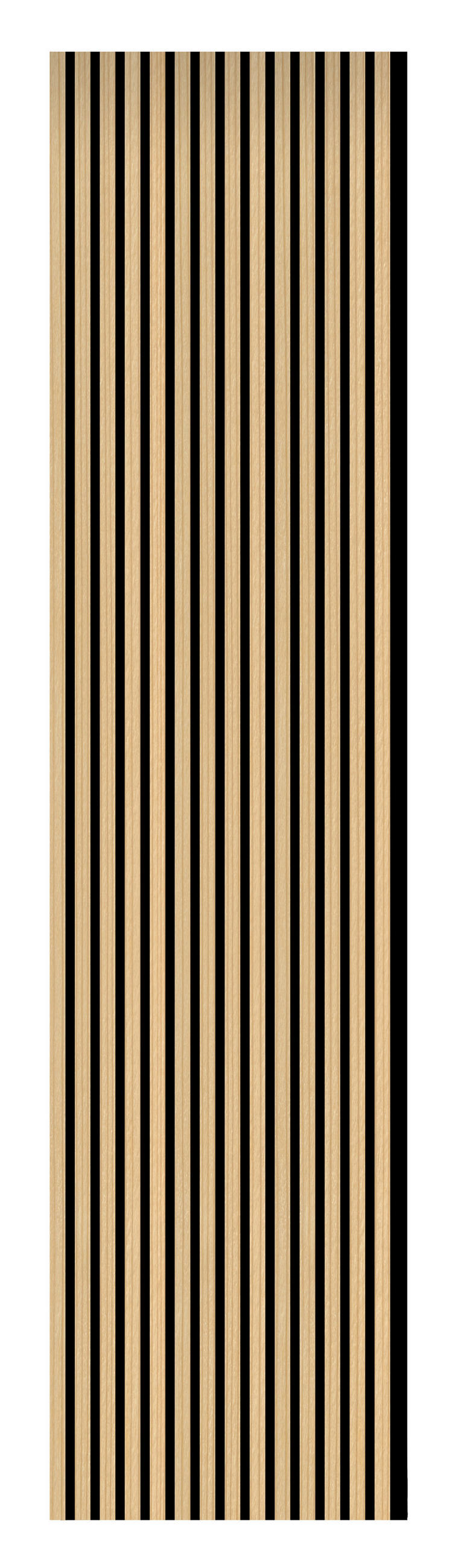 AKUSTIKPANEEL Kiefer roh 57.25/1.8/267 cm  - Kieferfarben, KONVENTIONELL, Holzwerkstoff/Textil (57.25/1.8/267cm)